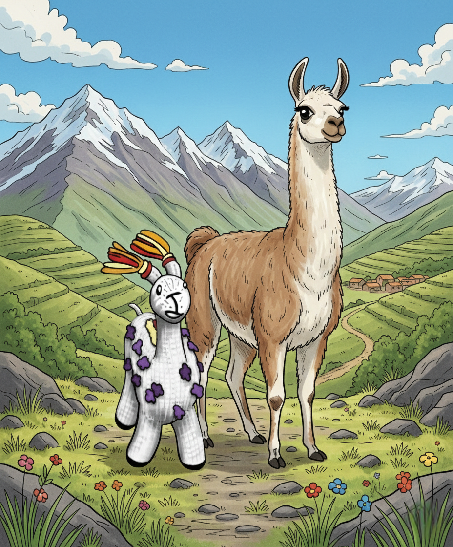 llama and alpaca